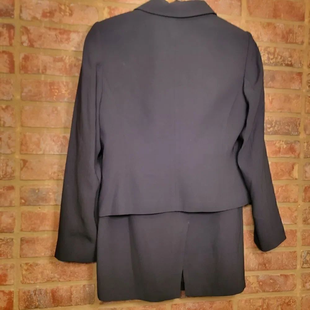 Emma James black suit skirt and jacket size 8 petite - Picture 2 of 6